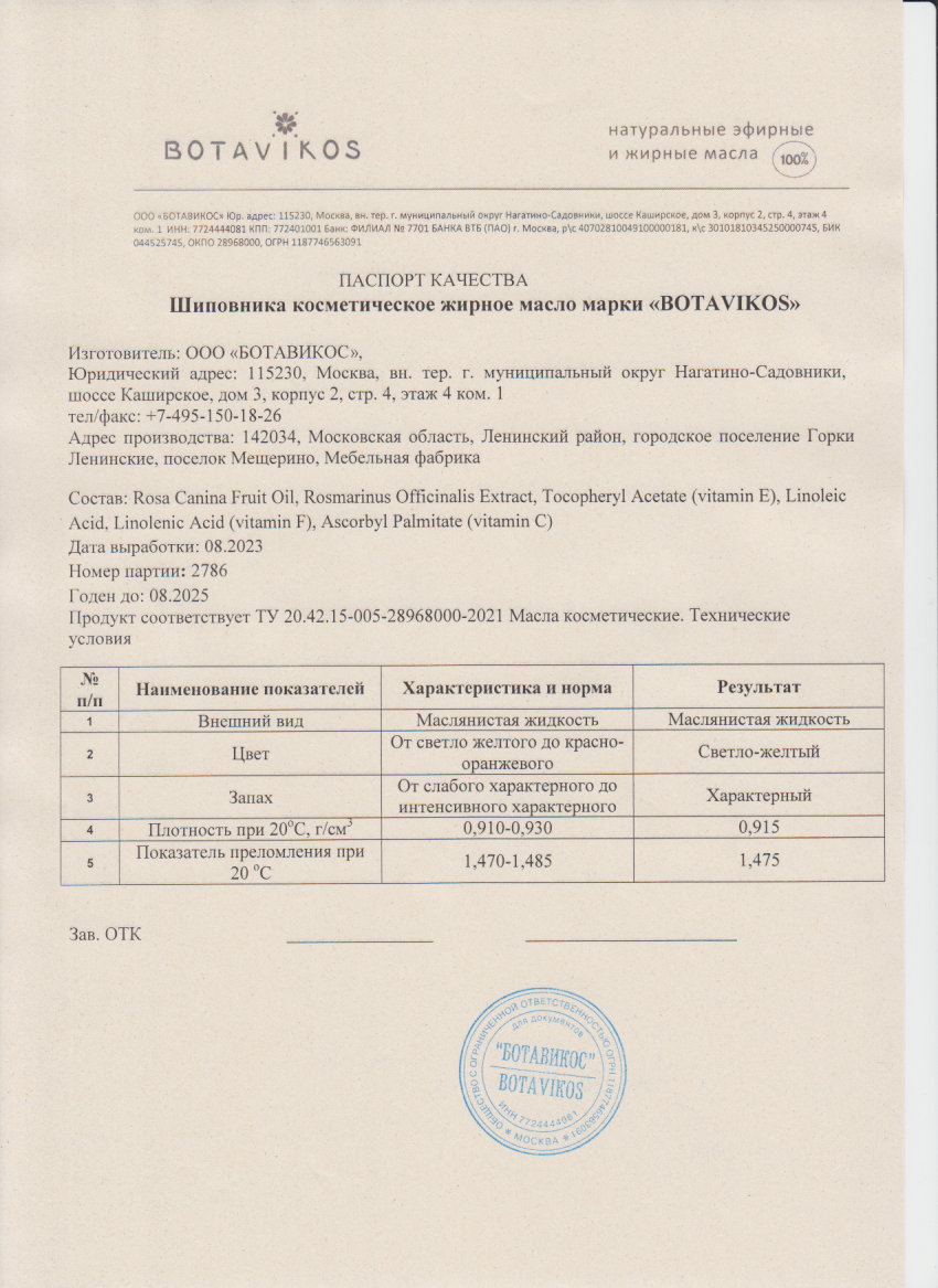 Паспорт №082023